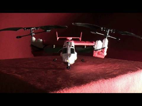 RC Osprey Review civilian version ba609 military V22