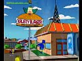 walkthrough showing the locations of all 75 krusty koupons in springfield.
if you have found all of the collectibles up to this point you will earn the 