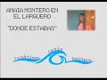 Amaia Montero "Donde Estabas" Acústico Desde "El Larguero"