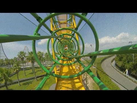 Coaster - This is one screwed up awesome roller coaster! Ultra Twister at Nagashima Spaland, Japan!