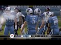 Watch as the Titans (controlled by Madden lead designer Ian Cummings) take on the CPU Ravens in this epic Wild card playoff battle thanks to Madden NFL 10. - 10 minute quarters w/ accelerated clock - All-Pro difficulty - Default slider settings *** DISCLAIMER *** This is an Alpha build and the game is still work in progress.