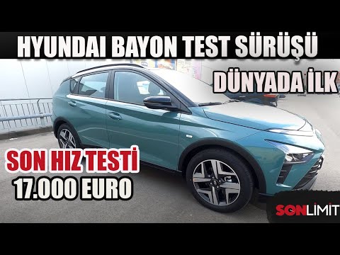 Hyundai Bayon Test Sürüşü ve Türkçe İnceleme | Son Hız ve Performans Testini Yaptık