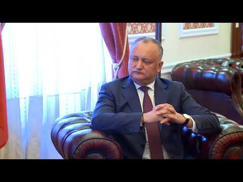 Președintele Igor Dodon a avut o întrevedere cu ambasadorul Republicii Slovace la Chișinău, E.S. Róbert KIRNÁG​