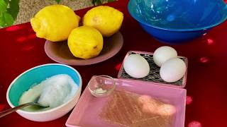 Italian Lemon Mousse Recipe by Elisabetta Chiesi of Casa Chiesi