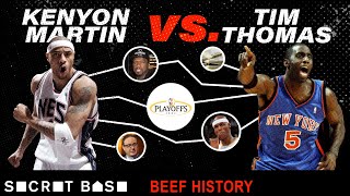 Kenyon Martin's beef with Tim Thomas includes 50 Cent, cash-slapping, and a kid's birthday party by SB Nation