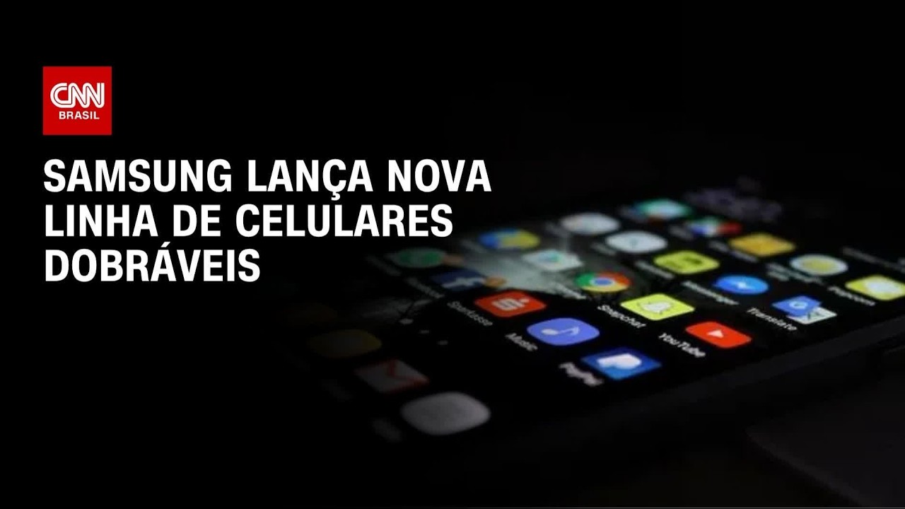 Samsung lança novos dobráveis Galaxy Z Fold 8 e Flip 8 no Brasil | LIVE CNN