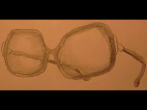 how to draw sunglasses