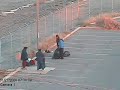 Transients take up residency in parking lot