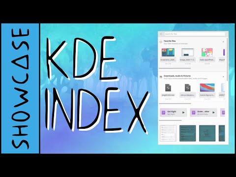 Overview of KDE Index new Overview Page!