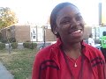 Shaniqua Thompson, votes for the first time Shaniqua Thompson, votes for the first time