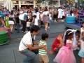 Joe dancing in Cerebrate A Street Party on Aug 02 2009