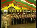 Festzelt mit Dudelsack - und Fahnenstange