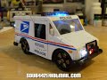 \"Gone Postal\" Custom Diecast R/C USPS Mail Truck 20 LEDs!