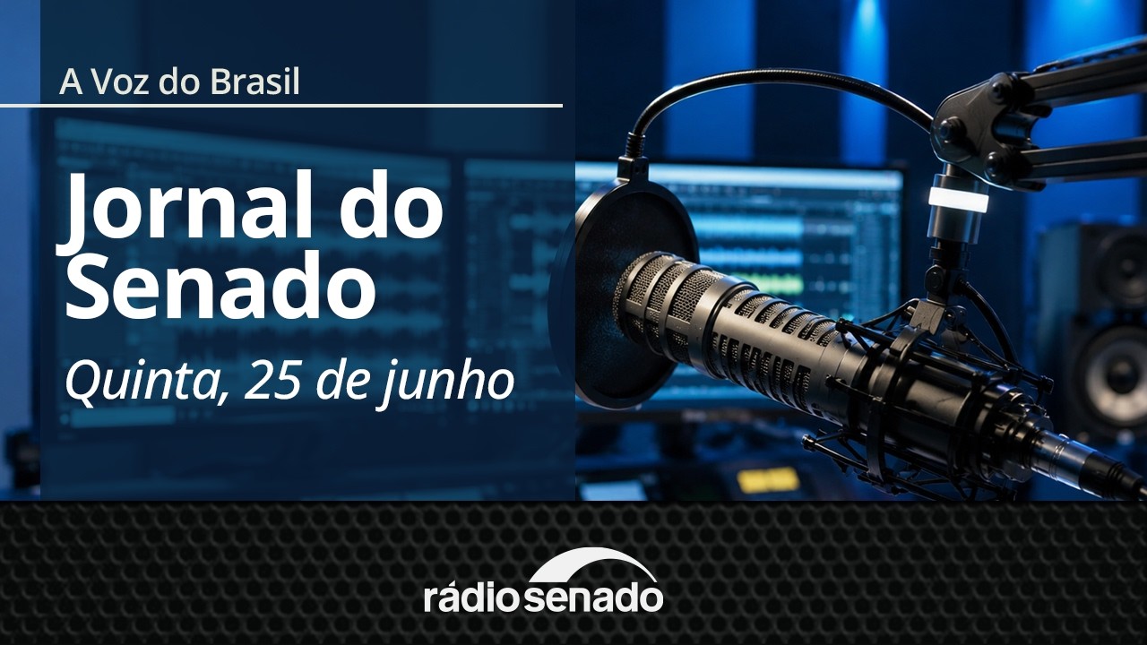 A Voz do Brasil - 25/6/26: Nova lei amplia atendimento no SUS para pessoas com dor crônica