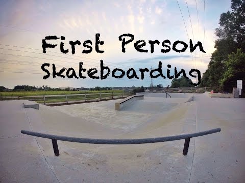 First Person Skateboarding | Kickflip 5050!