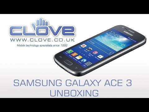 Samsung Galaxy Ace 3 Unboxing