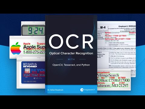 Sneak preview: OCR with OpenCV, Tesseract, and Python