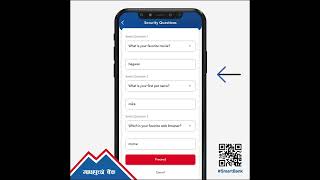 How to set security questions in MBL M-Smart app?