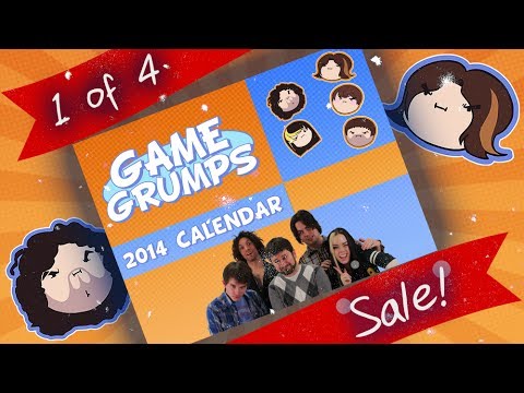 GAME GRUMPS 2014 Calendar HOLIDAY SALE!!