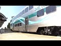 Metrolink's F40PHR #800 is (enginewise) an unmodified locomotive since it was in Amtrak service as AMTK 396. The only changes Metrolink made to it is the paint, addition of a P2 horn (without removal of the original Amtrak K5LA), and the addition of an ATS shoe. Shot with a Canon Vixia HF R10 and edited with Sony Vegas Pro 9.0.