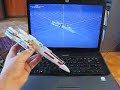 x-wing with MEMS accelerometers