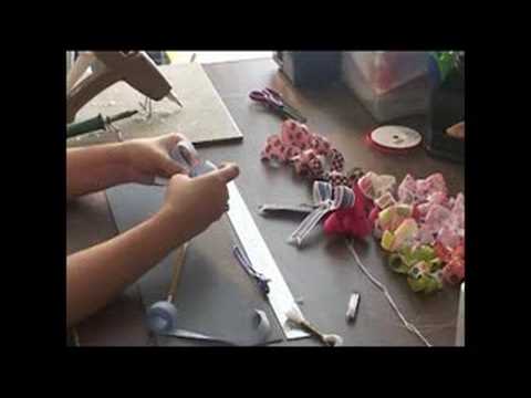 www.hair-hardware.com - Learn to make a half boutique style hair bow.