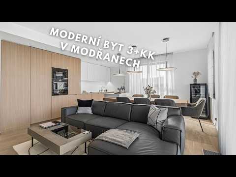 Video Moderní byt 3+kk v novostavbě, Praha - Modřany