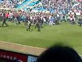 Carlisle United v Millwall pitch invasion 08/09
