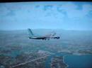 Flight Simulator X KOAK-KSFO 747 with Autoland