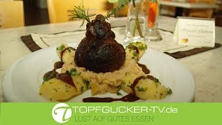 Laasenhof - Säckchen | gefüllte Rinderroulade mit Zwiebeln, Gewürzgurke und Speck Laasenhof - Säckchen | gefüllte Rinderroulade mit Zwiebeln, Gewürzgurke und Speck