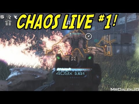 Call of Duty: Ghost - CHAOS MODE LIVE! #1 (COD Ghosts Chaos Mode)