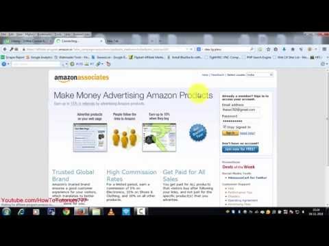 how to sign up in amazon