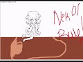 Anime girl on MS paint