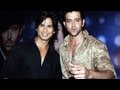 Shahid Kapoor with Hrithik Roshan on the sets of 'Just Dance'