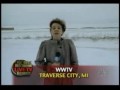 Reportera en la nieve