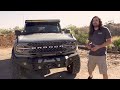 DV8 Offroad MTO Series Winch Front Bumper (Part Number: FBBR-01) DV8 Offroad MTO Series Winch Front Bumper - Bronco 2021+