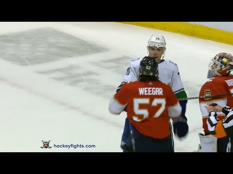 Tanner Pearson vs MacKenzie Weegar Jan 11, 2022