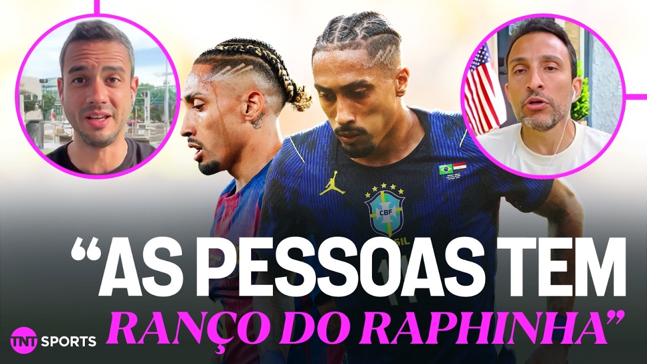 Por Que Raphinha Joga Mais No Barcelona Do Que Na Seleção? Debatemos!