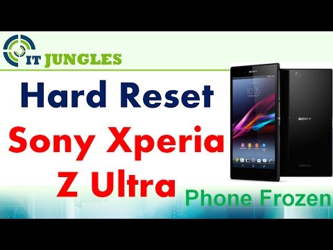 how to reset sony xperia z