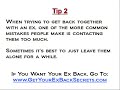 How To Get Your Ex Back Quickly