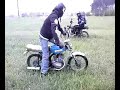 Simson z silnikiem MZ ES150 skok
