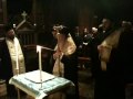 His All Holiness prays during Memorial Service