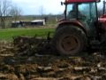 Kubota M9000 4X4 Tractor Plowing Kubota M9000 4X4 Tractor Plowing
