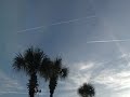 Dual Chemtrail Jets: Simultaneously Spraying