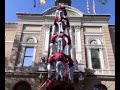 cuatre de vuit amb agulla castellers de barcelona cuatre de vuit amb agulla castellers de barcelona