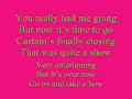 take a bow by rihanna (LYRICS)
