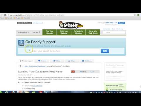 how to name a wordpress database