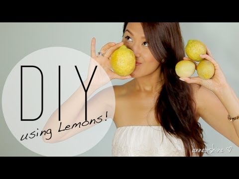how to use lemon for acne