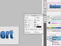 Shiny Reflective Text Photoshop Tutorial