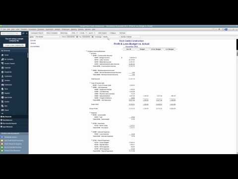 how to budget in quickbooks